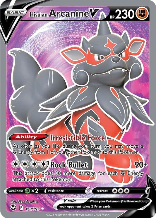 Arcanine V 179/195 - Monster Mart - Pokémon Cards Australia