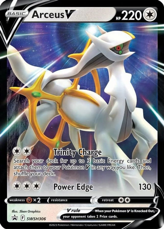 Arceus V Promo SWSH306 - Monster Mart - Pokémon Cards Australia