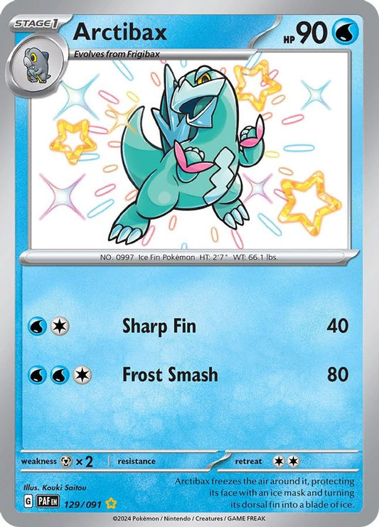 Arctibax 129/091 - Monster Mart - Pokémon Cards Australia