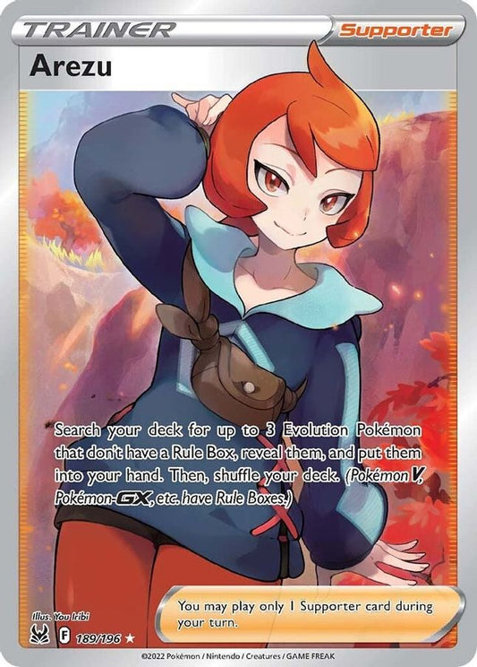 Arezu 189/196 - Monster Mart - Pokémon Cards Australia