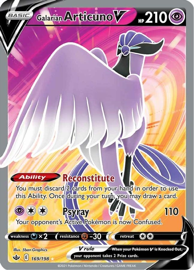 Articuno V 169/198 - Monster Mart - Pokémon Cards Australia