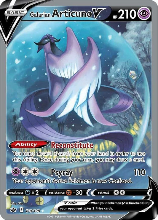 Articuno V 170/198 - Monster Mart - Pokémon Cards Australia