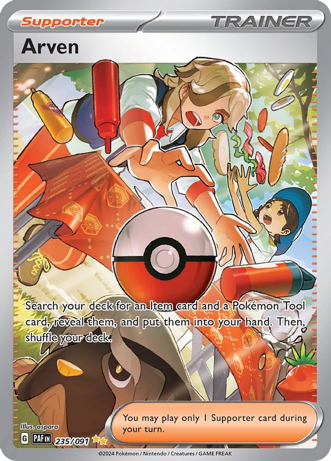 Arven 235/091 - Monster Mart - Pokémon Cards Australia