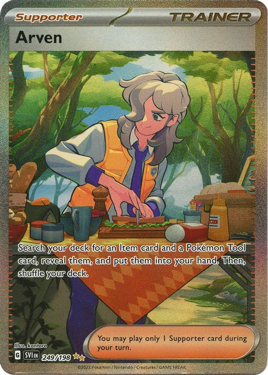 Arven 249/198 - Monster Mart - Pokémon Cards Australia