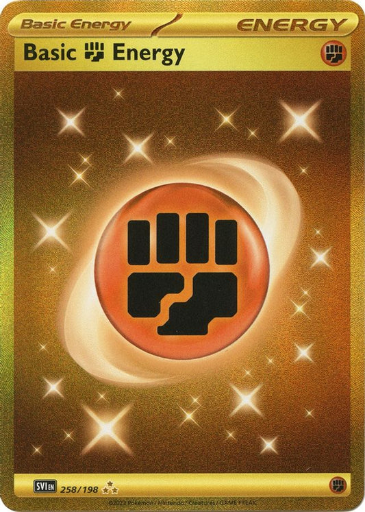 Basic Fighting Energy 258/198 - Monster Mart - Pokémon Cards Australia