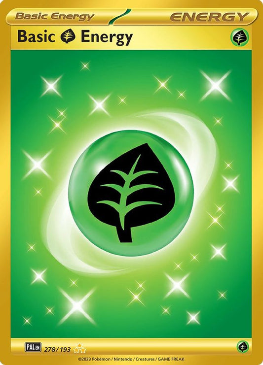 Basic Grass Energy 278/193 - Monster Mart - Pokémon Cards Australia