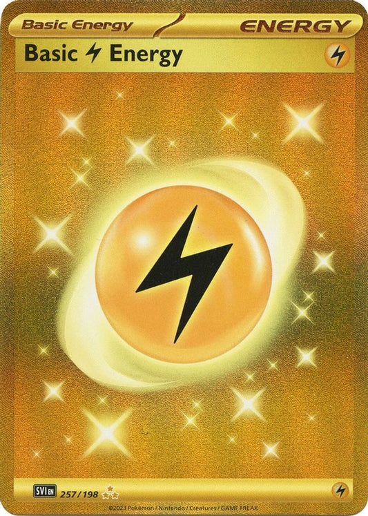 Basic Lightning Energy 257/198 - Monster Mart - Pokémon Cards Australia