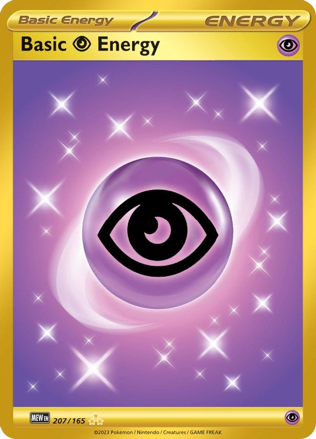 Basic Psychic Energy 207/165 - Monster Mart - Pokémon Cards Australia