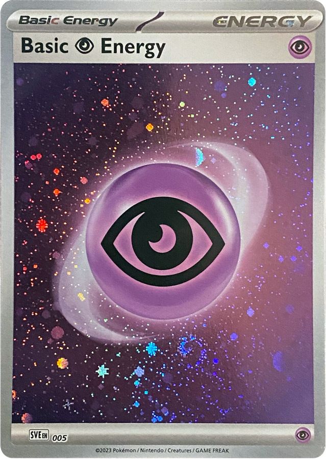 Basic Psychic Energy Cosmos Holo 005 - Monster Mart - Pokémon Cards Australia