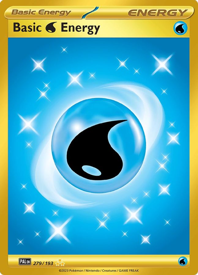 Basic Water Energy 279/193 - Monster Mart - Pokémon Cards Australia