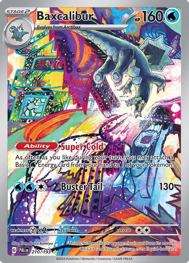 Baxcalibur 210/193 - Monster Mart - Pokémon Cards Australia