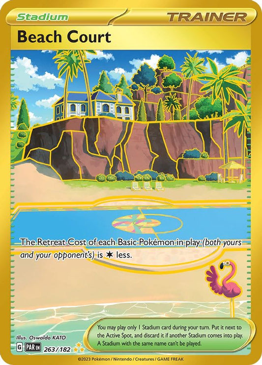 Beach Court 263/182 - Monster Mart - Pokémon Cards Australia
