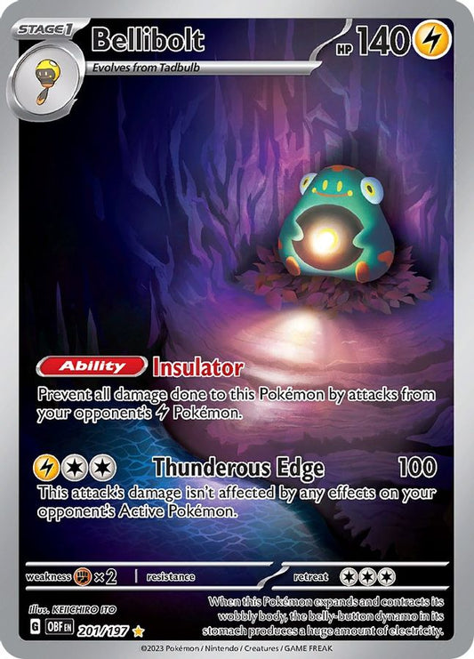 Bellibolt 201/197 - Monster Mart - Pokémon Cards Australia