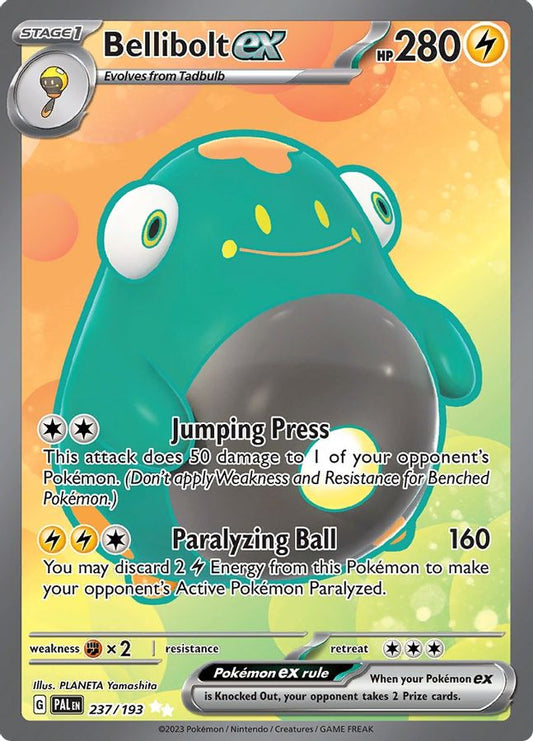 Bellibolt EX 237/193 - Monster Mart - Pokémon Cards Australia