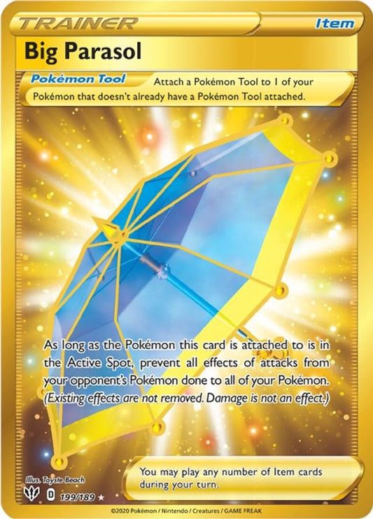 Big Parasol 199/189 - Monster Mart - Pokémon Cards Australia