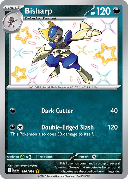 Bisharp 186/091 - Monster Mart - Pokémon Cards Australia