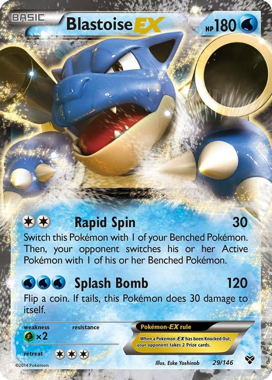 Blastoise EX 29/146 - Monster Mart - Pokémon Cards Australia