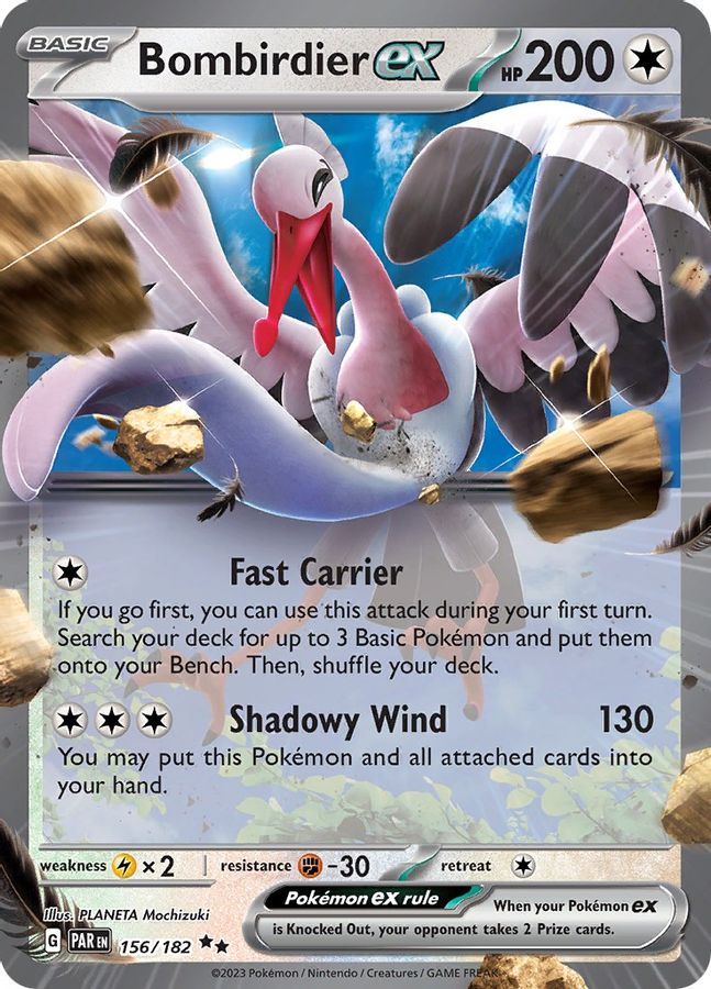 Bombirdier EX 156/182 - Monster Mart - Pokémon Cards Australia Pokemon Cards