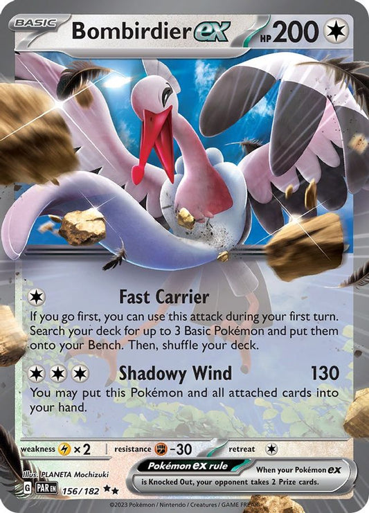 Bombirdier EX 156/182 - Monster Mart - Pokémon Cards Australia