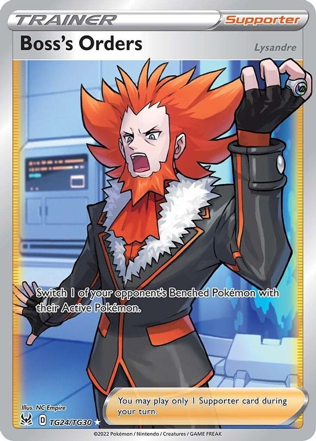 Boss's Orders TG24/TG30 - Monster Mart - Pokémon Cards Australia