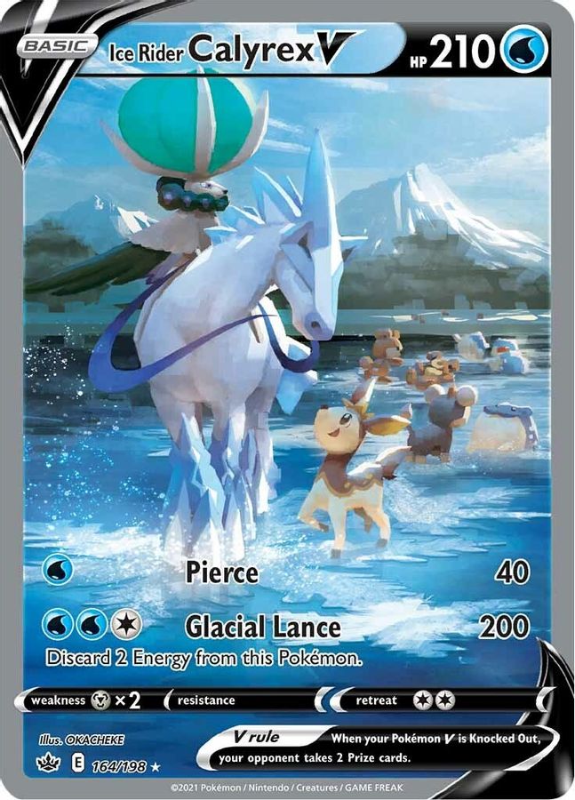 Calyrex V 164/198 - Monster Mart - Pokémon Cards Australia