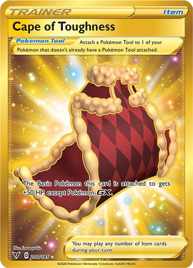 Cape of Toughness 200/185 - Monster Mart - Pokémon Cards Australia