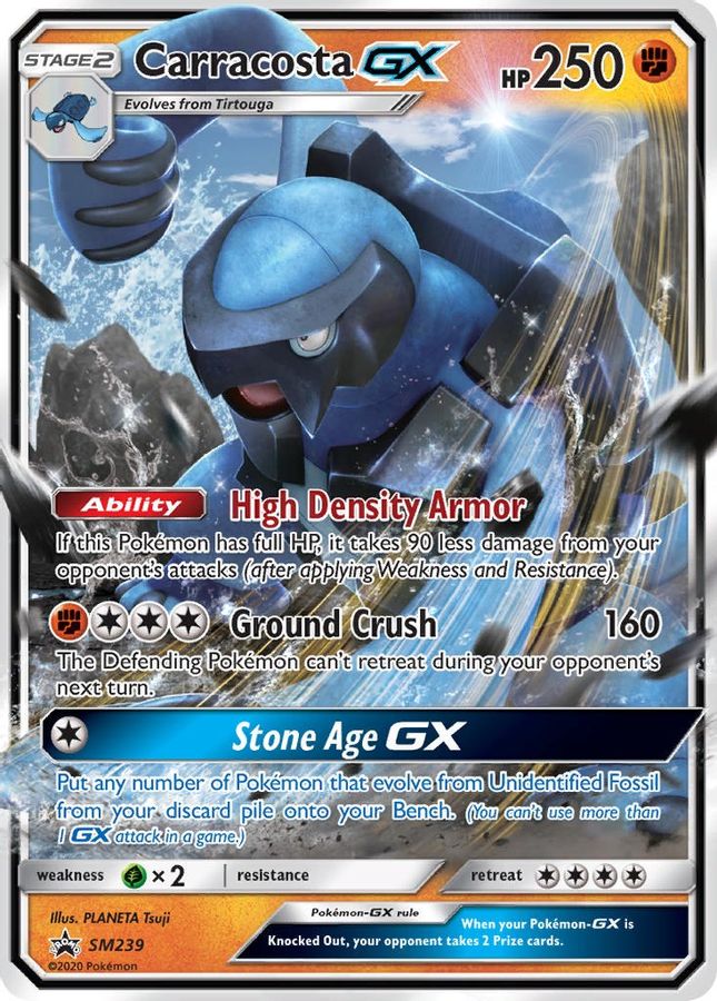 Carracosta GX SM239 - Monster Mart - Pokémon Cards Australia