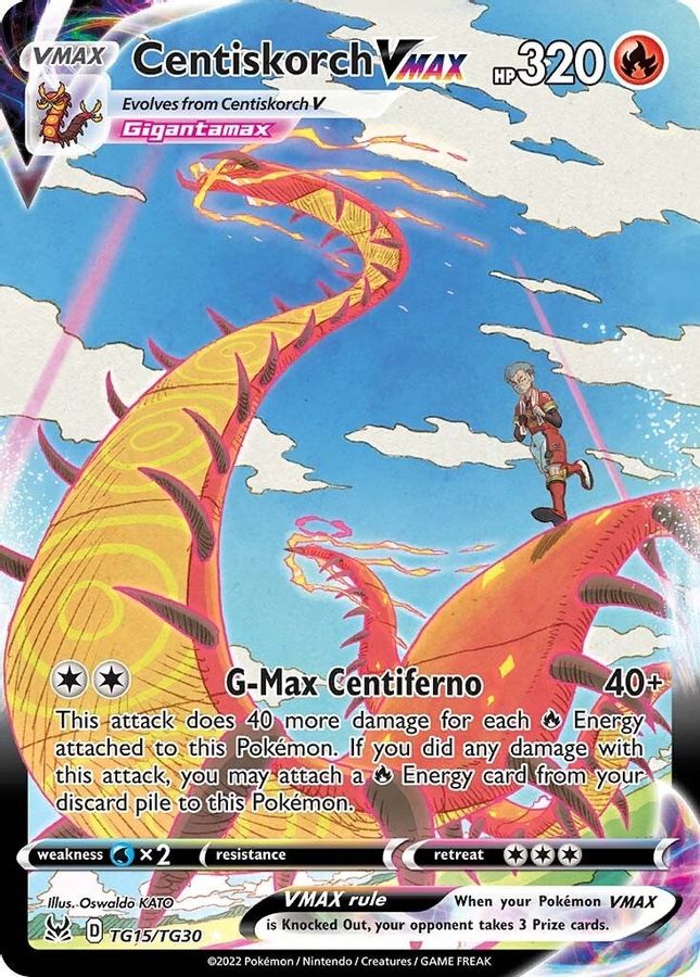 Centiskorch VMAX TG15/TG30 - Monster Mart - Pokémon Cards Australia