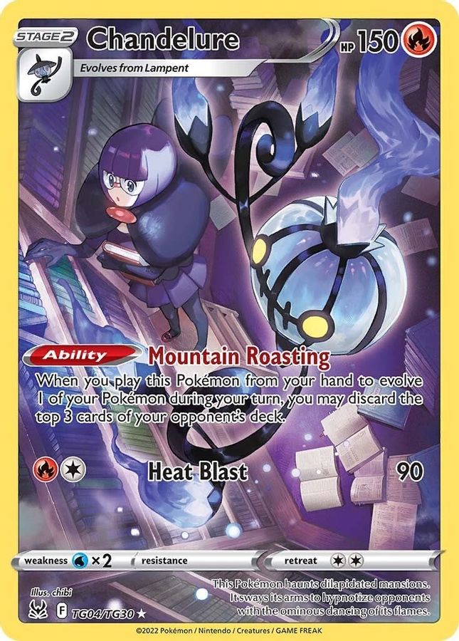 Chandelure TG04/TG30 - Monster Mart - Pokémon Cards Australia