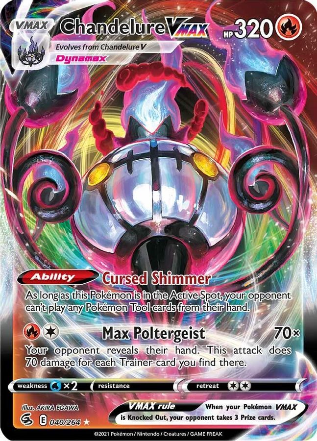 Chandelure VMAX 040/264 - Monster Mart - Pokémon Cards Australia