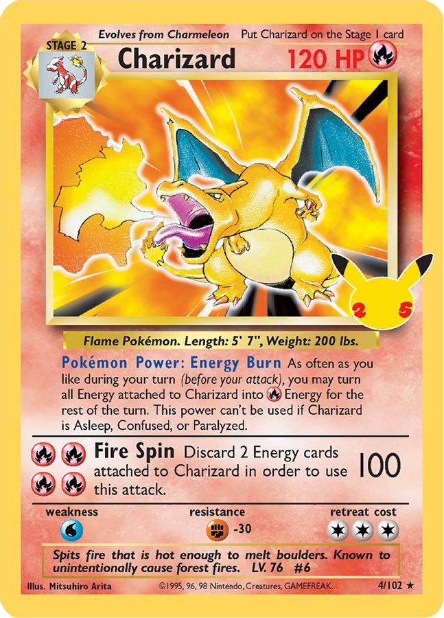 Charizard 4/102 - Monster Mart - Pokémon Cards Australia
