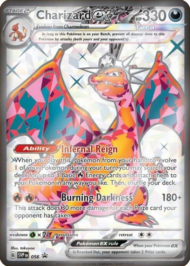 pokemon trading cards charizard ex 056 Raw Card max 11 clad determination of Iron Commander Precons with Infinite Options:12/108 (NM) XY - Evolutions (EVO)