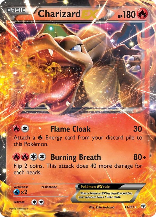 Charizard EX 11/83 - Monster Mart - Pokémon Cards Australia