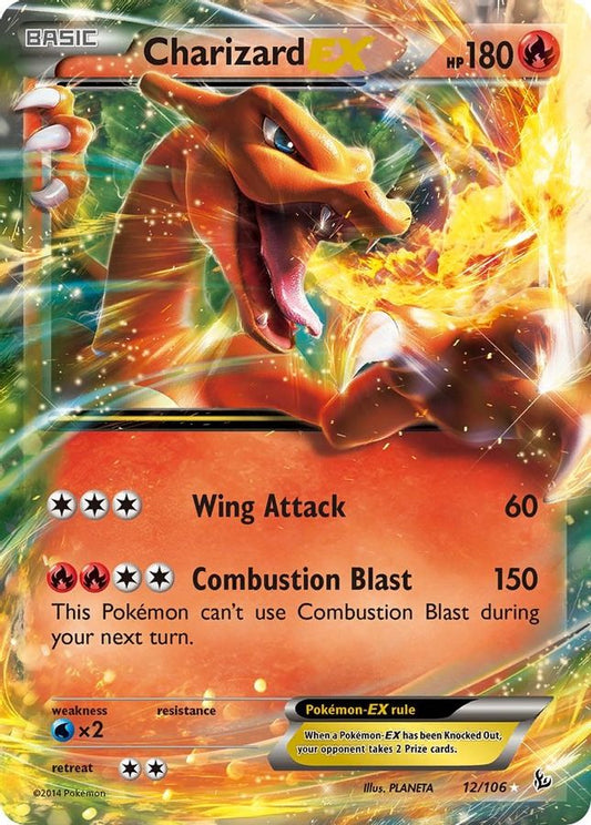 Charizard EX 12/106 - Monster Mart - Pokémon Cards Australia