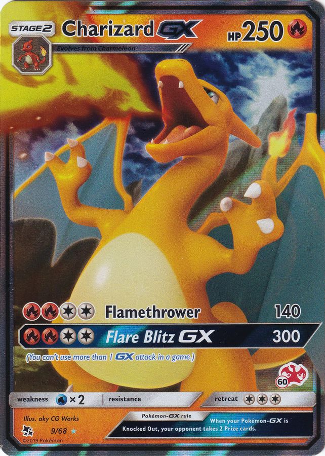 Charizard GX 9/68 - Monster Mart - Pokémon Cards Australia