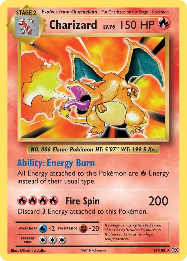 Charizard Holo 11/108 - Monster Mart - Pokémon Cards Australia