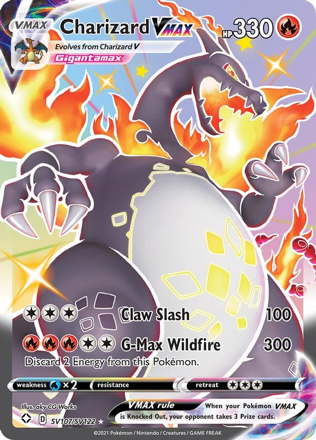 Charizard VMAX SV107/SV122 - Monster Mart - Pokémon Cards Australia