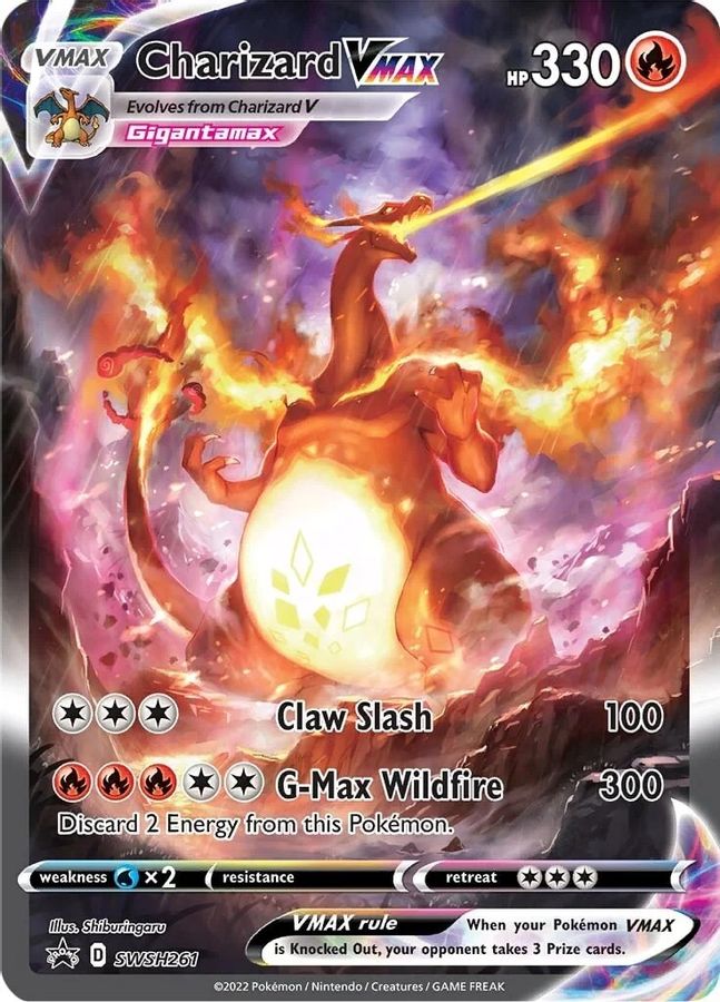Charizard VMAX SWSH261 - Monster Mart - Pokémon Cards Australia