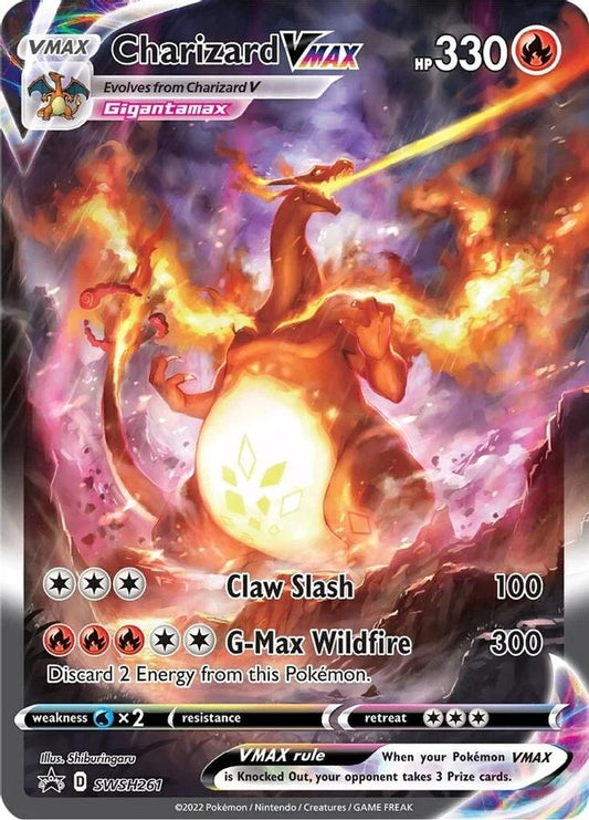 Charizard VMAX SWSH261 - Monster Mart - Pokémon Cards Australia