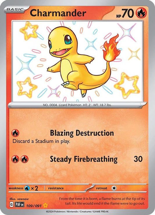 Charmander 109/091 - Monster Mart - Pokémon Cards Australia