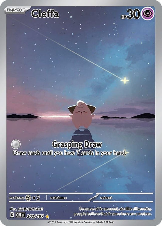 Cleffa 202/197 - Monster Mart - Pokémon Cards Australia