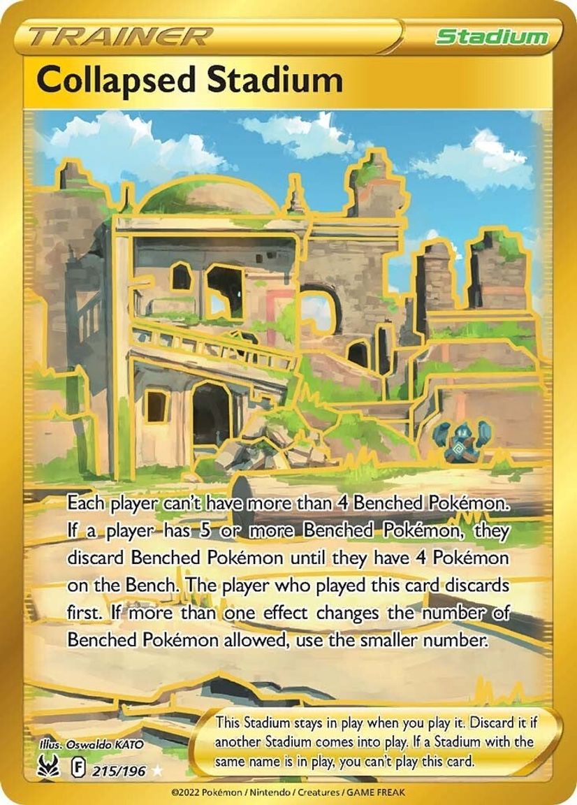 Collapsed Stadium 215/196 - Monster Mart - Pokémon Cards Australia