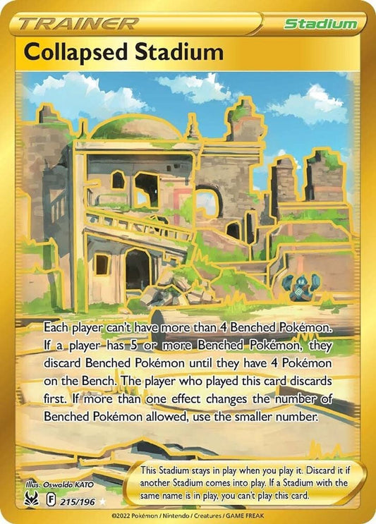 Collapsed Stadium 215/196 - Monster Mart - Pokémon Cards Australia