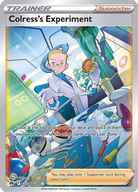 Colress's Experiment GG59/GG70 - Monster Mart - Pokémon Cards Australia