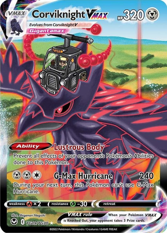 Corviknight VMAX TG19/TG30 - Monster Mart - Pokémon Cards Australia