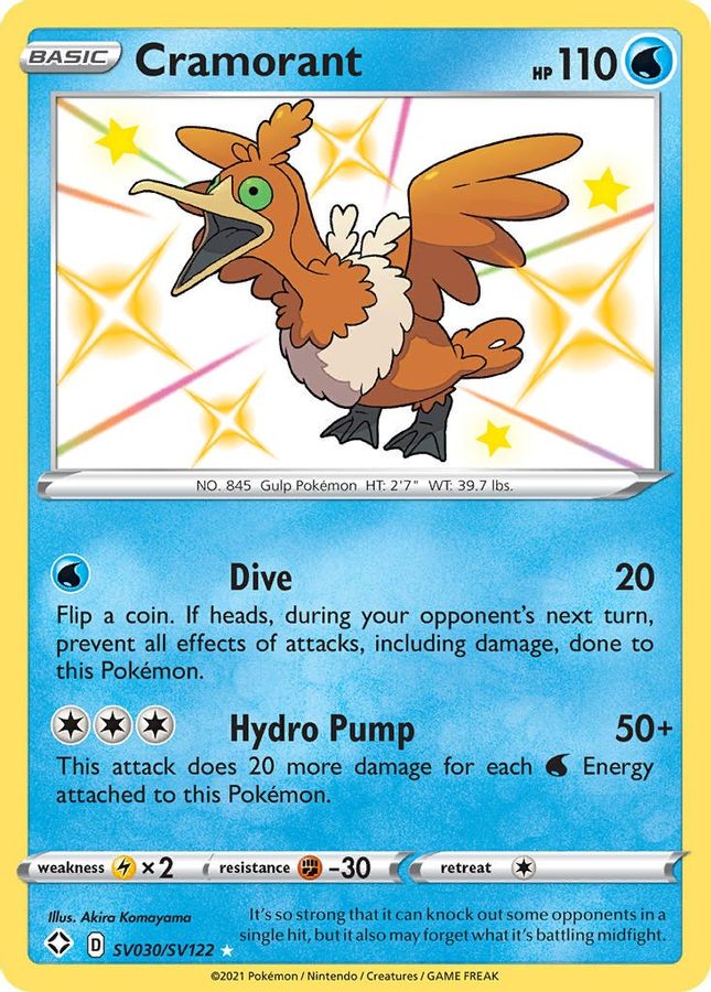 Cramorant SV030/SV122 - Monster Mart - Pokémon Cards Australia Pokemon Cards