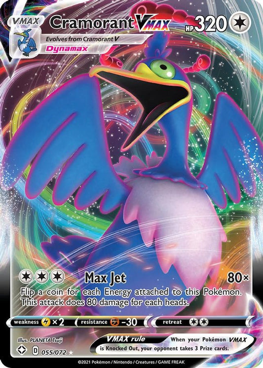 Cramorant VMAX 055/072 - Monster Mart - Pokémon Cards Australia