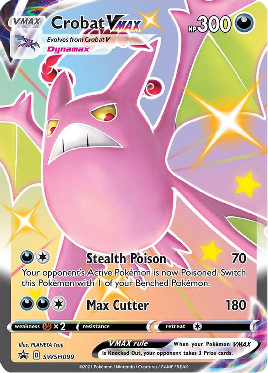Crobat VMAX SWSH099 - Monster Mart - Pokémon Cards Australia