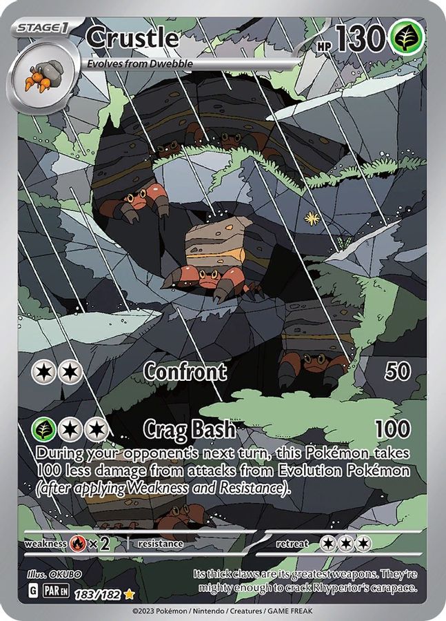 Crustle 183/182 - Monster Mart - Pokémon Cards Australia