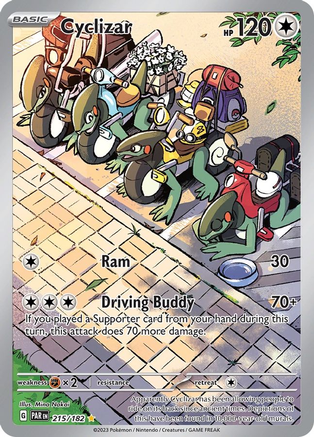 Cyclizar 215/182 - Monster Mart - Pokémon Cards Australia